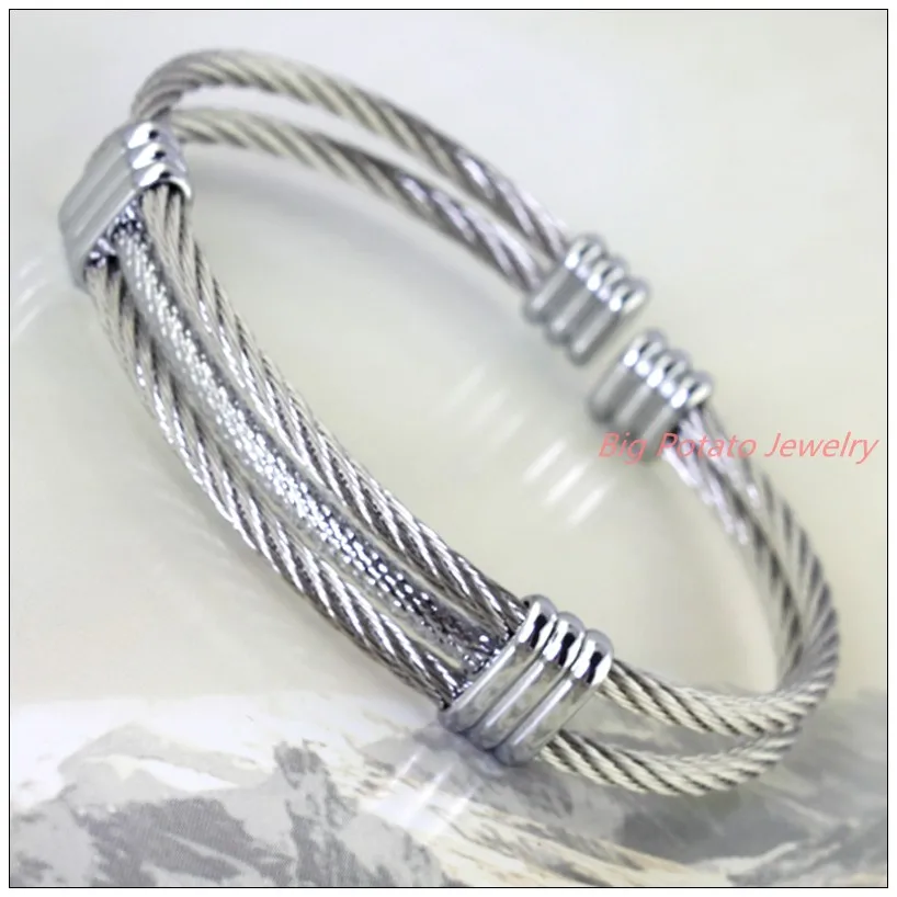 Новинка очаровательные ювелирные изделия 316L из нержавеющей стали серебряного