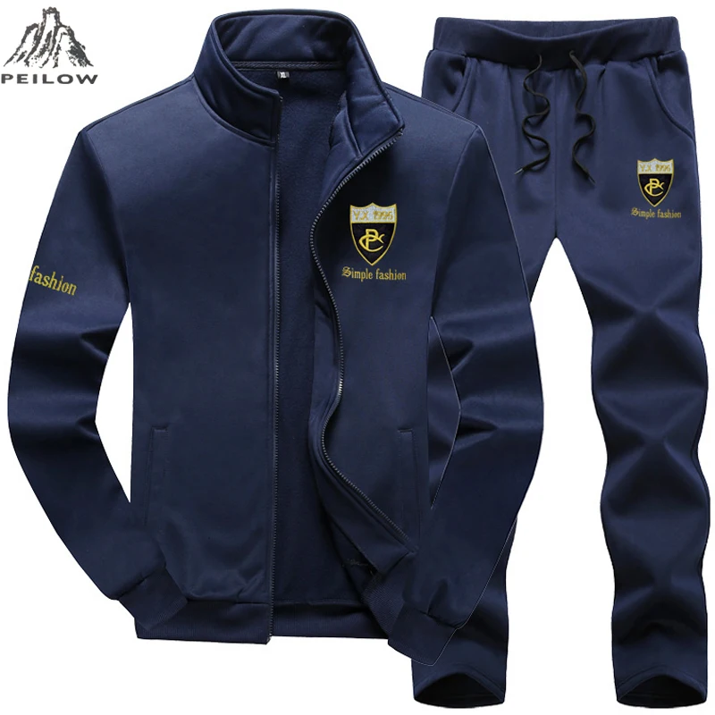 PEILOW, большие размеры, 7XL, 8XL, 9XL, брендовый Мужской комплект, модный спортивный костюм, толстовка+ Тренировочные штаны, Мужская одежда, тонкий мужской спортивный костюм с капюшоном