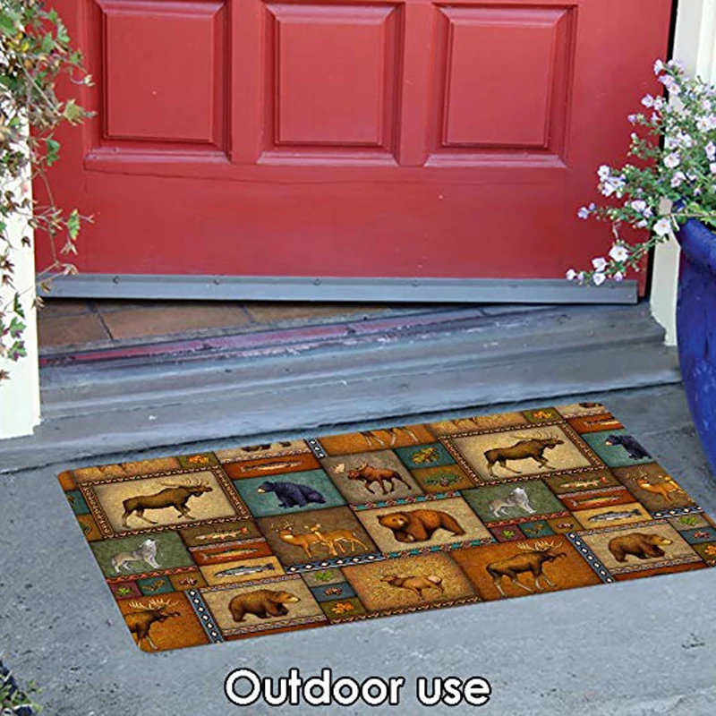 Домашний сад офис декоративный стеганый коврик для дикой природы животных