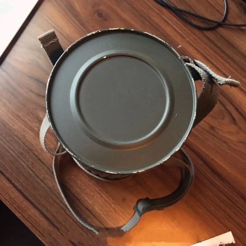 Времен Второй мировой войны немецкая армейская коробка военная газовая маска