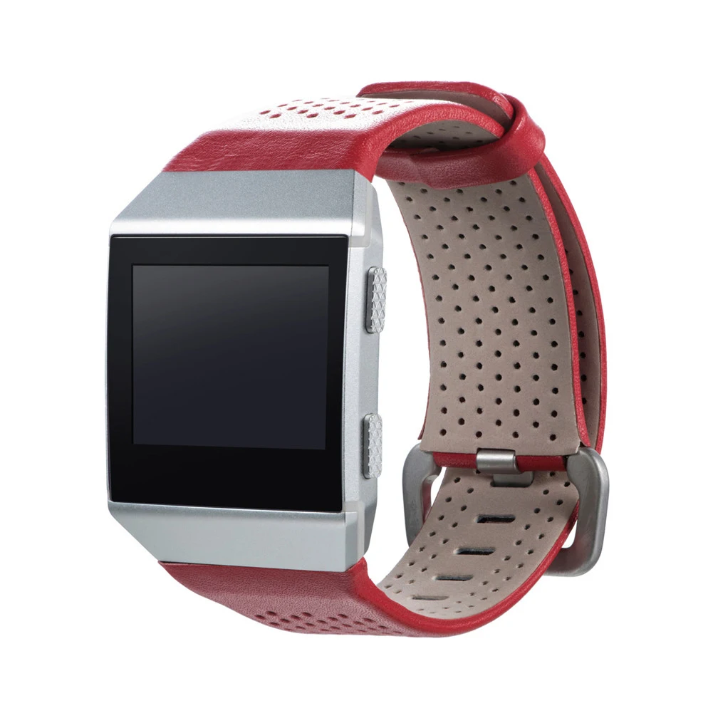 Заменить браслет группа для Fitbit ионной умный Браслет натуральная кожа замена