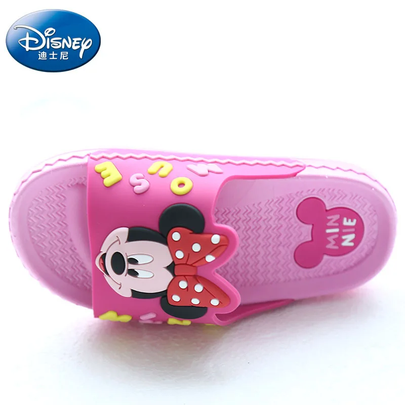 Disney new children's shoes baby slippers Cartoon Boys and Girls Slippers Mickey Mini Indoor anti-slip Baby Cool Slippers