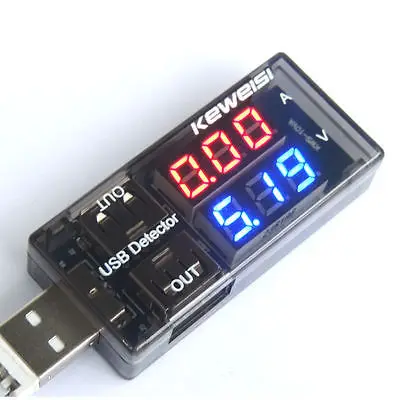 USB зарядное устройство для измерения напряжения и силы тока|batteries nimh|ammeter designammeter