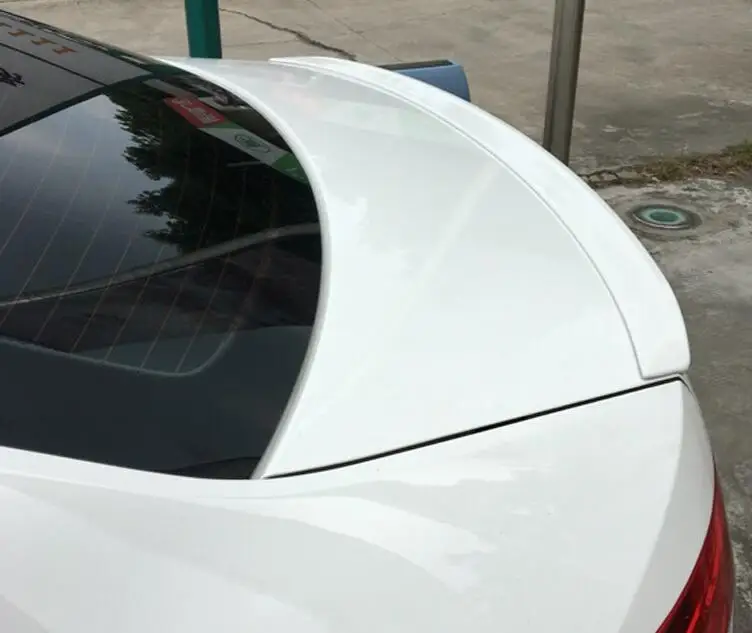Горячая продажа ABS праймер черный белый красный и ect Цвет задний спойлер для Octavia