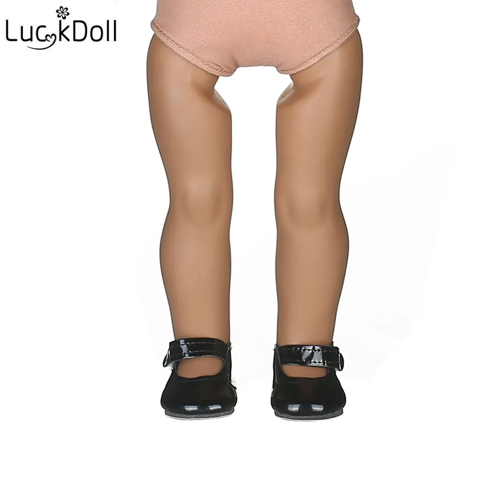 Ботинки LUCKDOLL с круглой головкой из полиуретана размер 18 дюймов американский 43 см