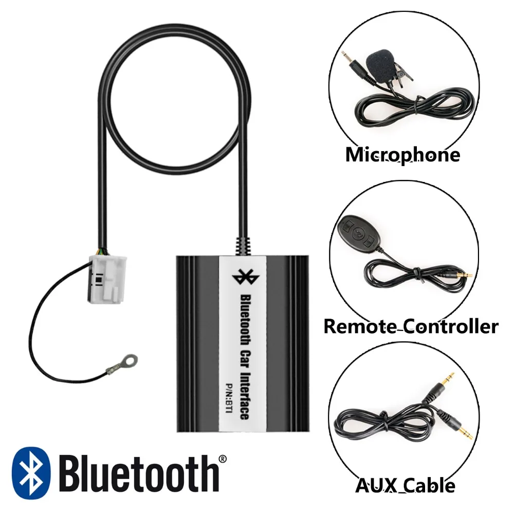 Автомобильный bluetooth-адаптер APPS2Car беспроводной музыкальный адаптер AUX для Volkswagen