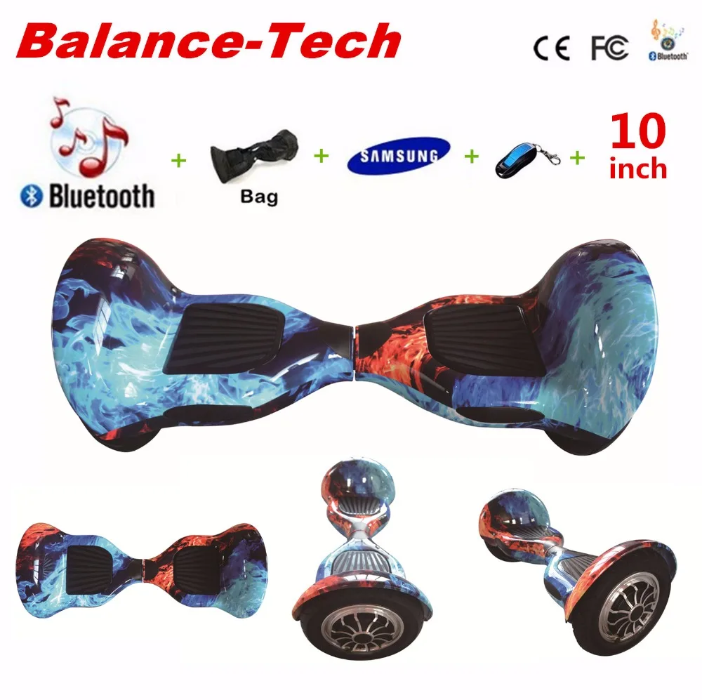 Гироскутер Hoverboard 10 дюймов героскоп Bluetooth дрифт скейтборд гироскутер два колеса