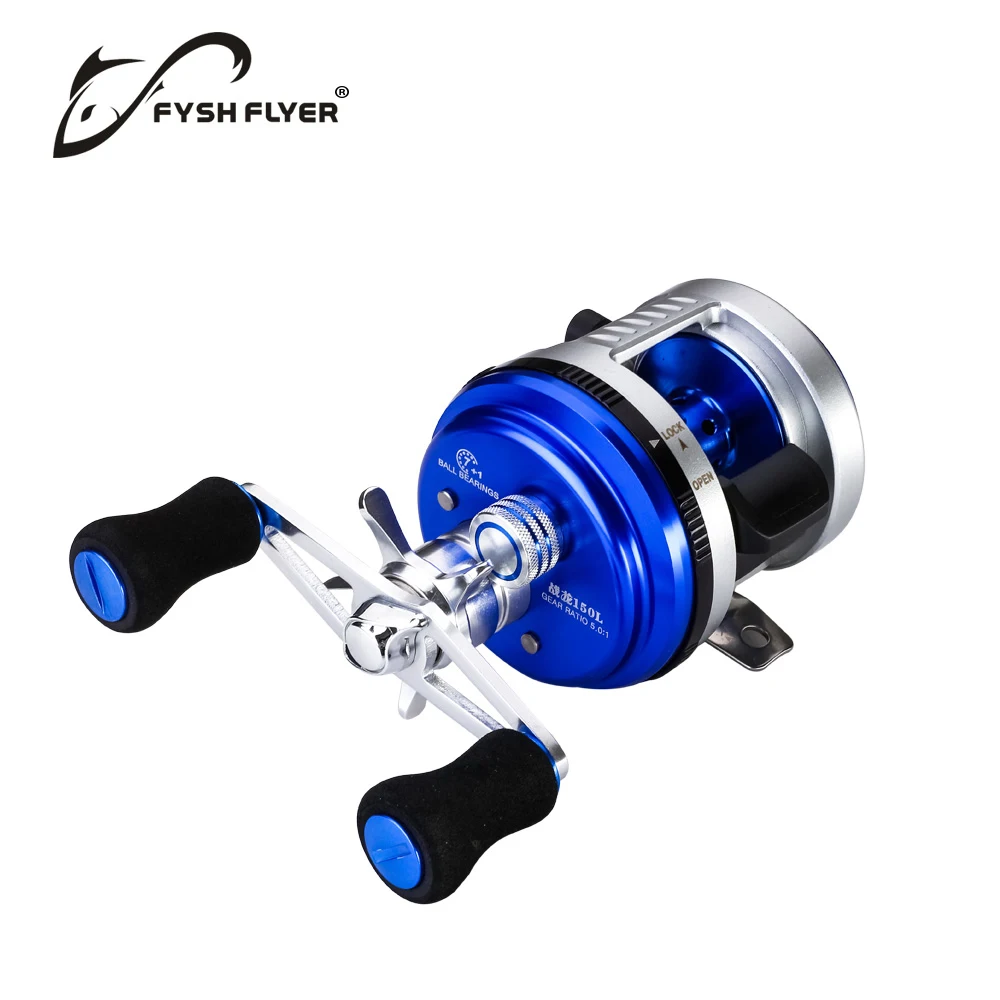 Катушка для приманки левая и правая супер прочная катушка Tornado 7 + 1 BB литья