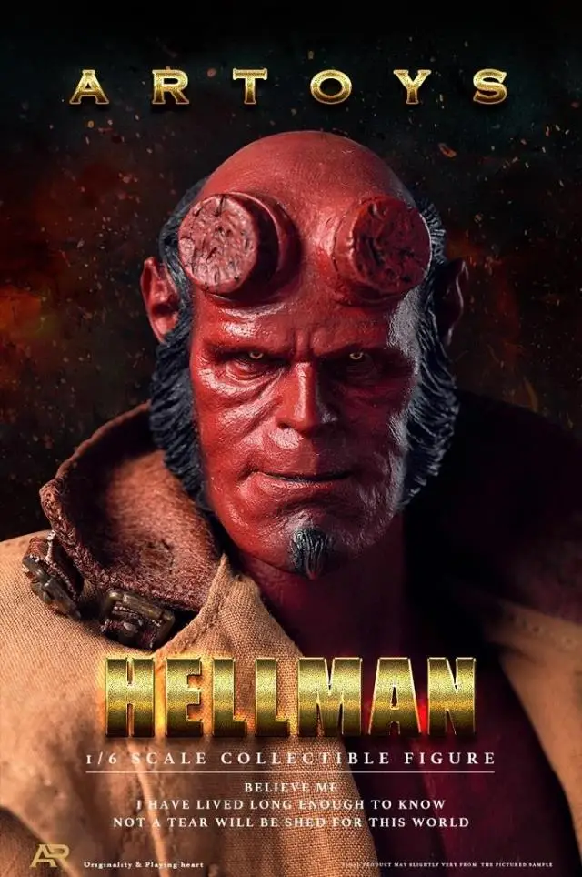Estartek ARTOYS 1/6 Hellboy с 3 головками Коллекция фигурка для фанатов подарок на праздник