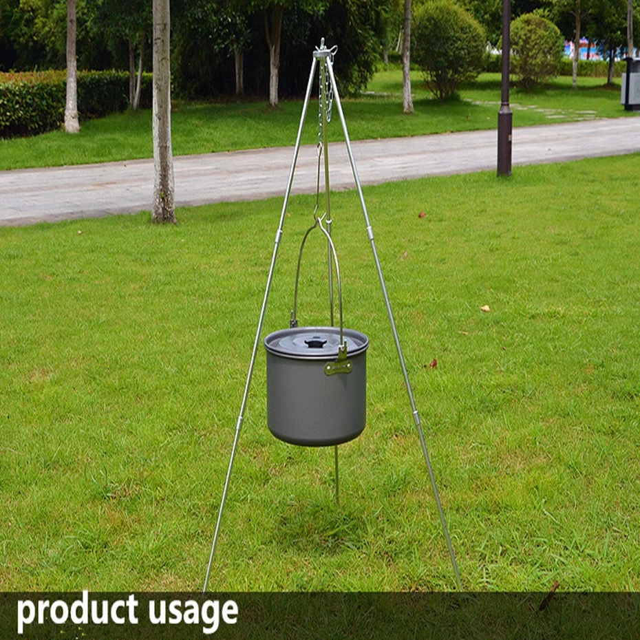 Штатив YINGTOUMAN для гриля уличный держатель кемпинга пикника кастрюли инструмент