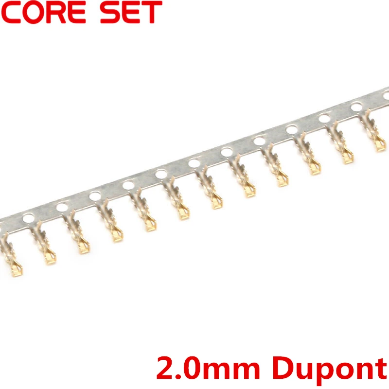Герконовый коннектор Dupont 200 шт./лот 2 0 мм|connector crimp|connector terminalterminal connector |