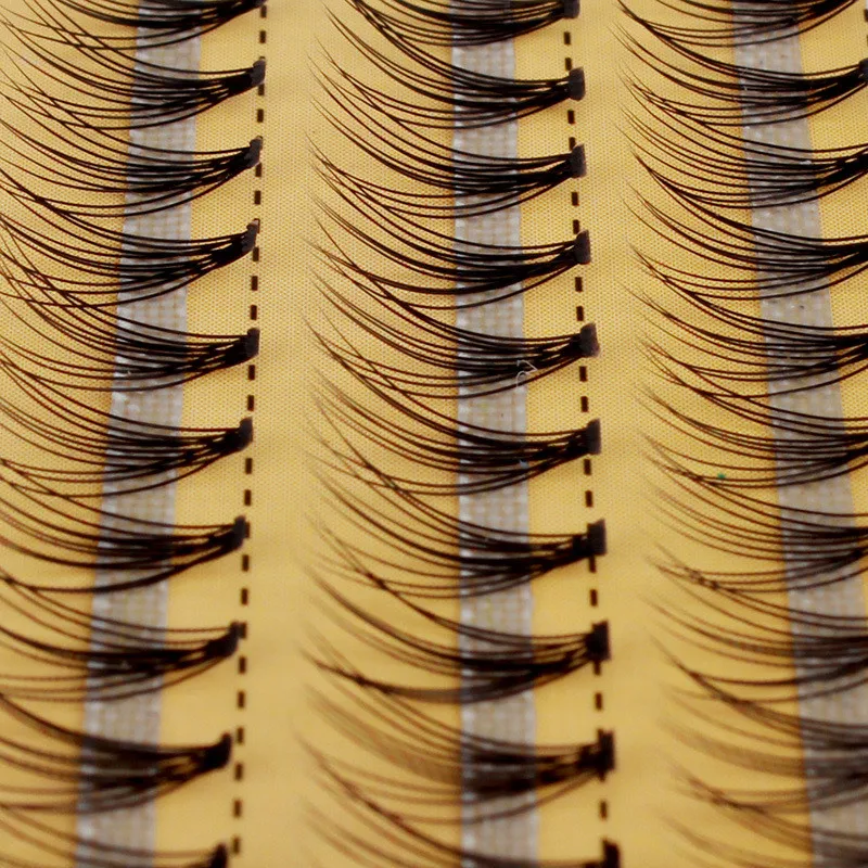 Искусственные черные Индивидуальные Накладные ресницы ручной работы женские