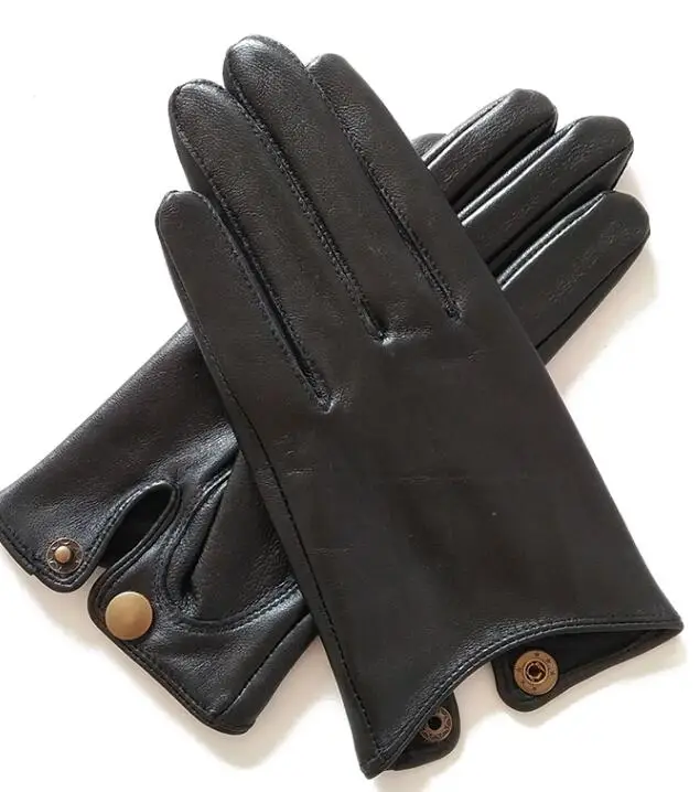 Женские перчатки из натуральной овечьей кожи, женские перчатки из натуральной кожи для вождения мотоцикла R760