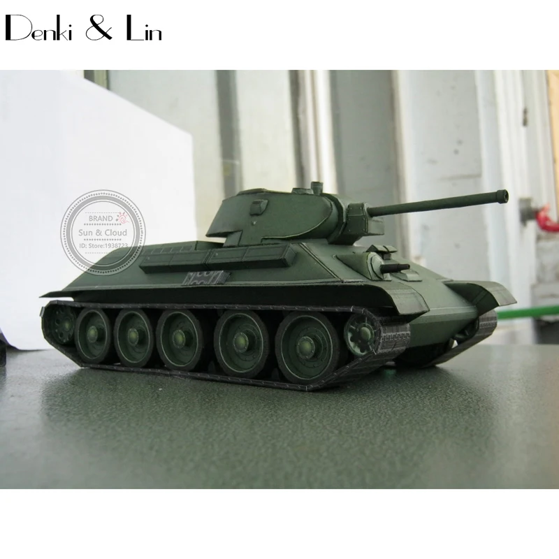 1:25 DIY 3D Россия UAZ-469 внедорожник военный джип автомобиль бумажная модель Второй мировой войны собрать ручная работа игра-головоломка