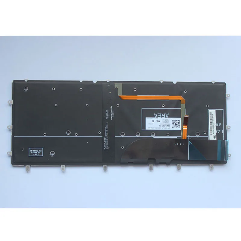 Русский Клавиатура для ноутбука Dell XPS 15 9550 9560 RU черный с подсветкой | Компьютеры и