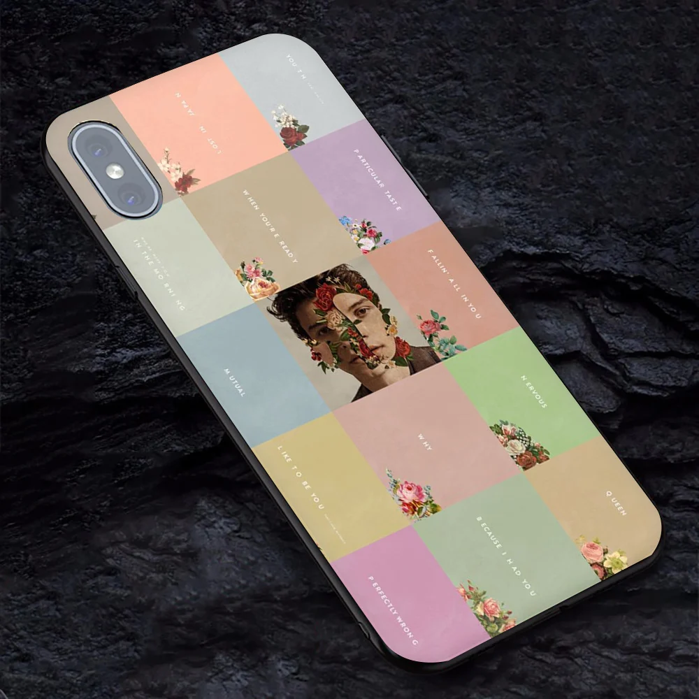 Шон Мендес Magcon 98 чехол для iphone 7 plus мягкий tpu 6 6s X XR XS MAX coque fundas | Мобильные телефоны и