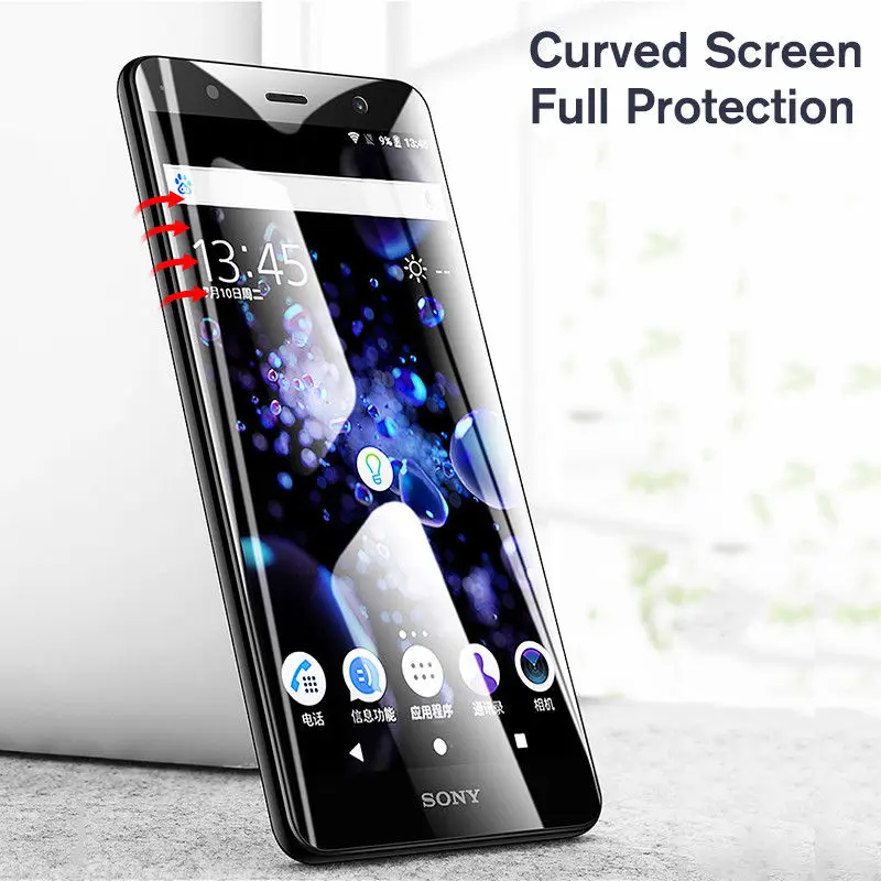 NOWAL 6D защитный чехол с полным покрытием для sony Xperia XZ3 XZ2 Premium XZ XZS XZ1 Compact XA XA1 Plus XA2 Ultra