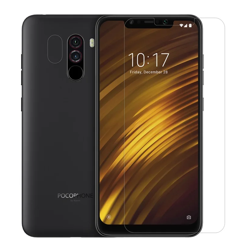 Закаленное стекло для Xiaomi POCOPHONE F1 глобальная версия Snapdragon 845 6 18 &quotЗащитная пленка