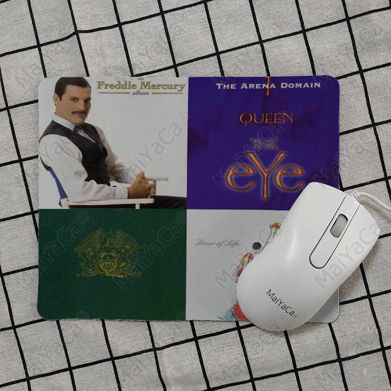 MaiYaCa Vintage Cool Freddie Mercury Customized laptop Gaming mouse pad Top Selling Wholesale Gaming Pad mouse
