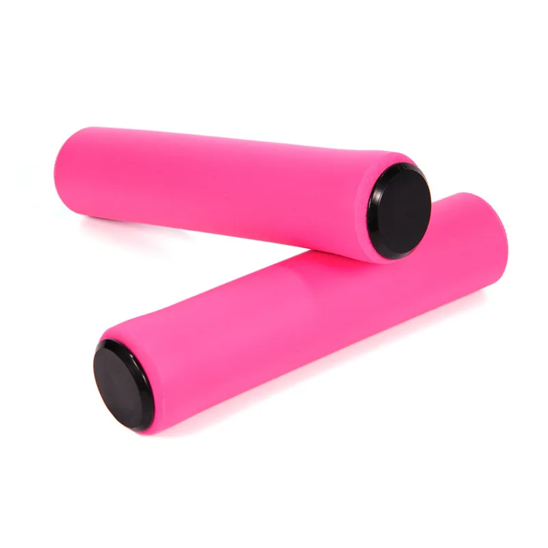 1 Пара Сверхлегкий высокой плотности пены силиконовые губчатая ручка на руль