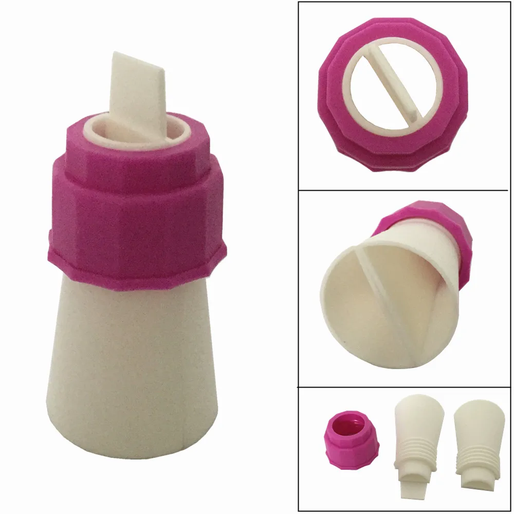 1 шт. русские двухцветные трубчатые насадки конвертер для украшения тортов