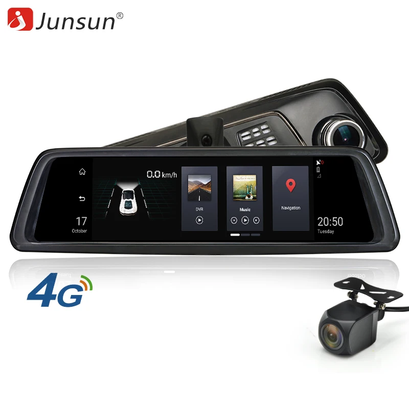 Junsun K759 4G специальное зеркало Видеорегистраторы для автомобилей Камера 10