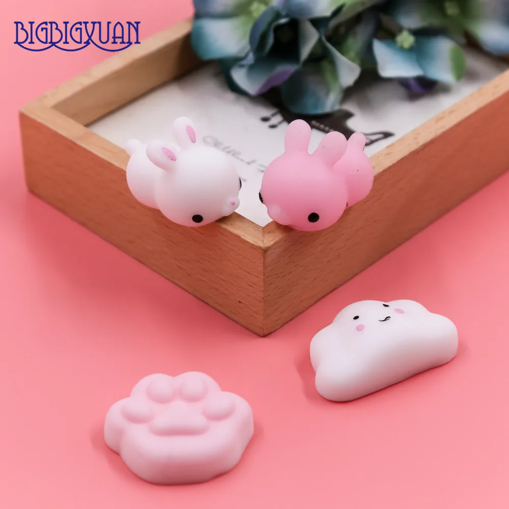 Милый ремешок для телефона мини животные Mochi сжимаемые эластичные мягкие
