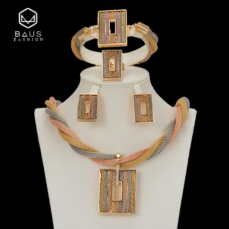 BAUS Модный свадебный подарок большой нигерийский Свадебный Африканский бисер