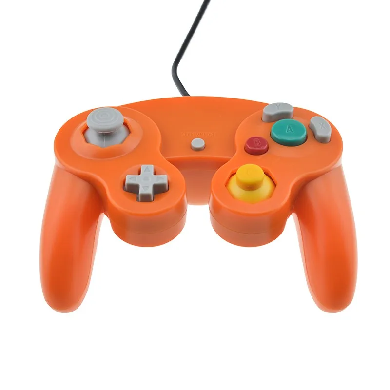 10 шт. высокое качество проводной игровой контроллер геймпад джойстик forNGC NINTENDO GC кубик для игры для платины Быстрая