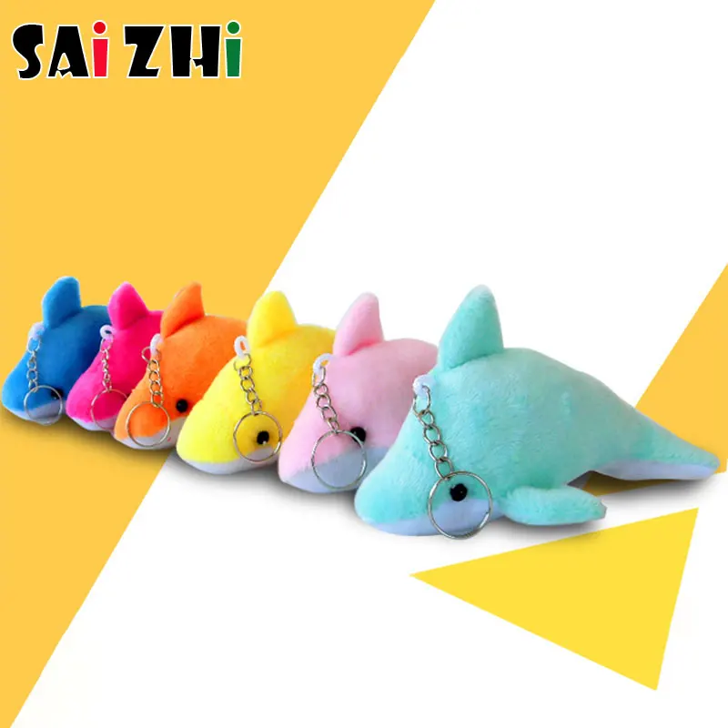 Saizhi 1 шт. детская игрушка дельфин животное сумочка подвеска украшение мягкая