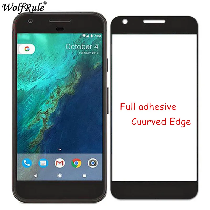 Pegamento completo curvado vidrio templado para Google Pixel 3a XL curvo 3D Protector de pantalla tel&eacute;fono pel&iacute;cula para Pixel 3a XL vidrio G020C G020G-0