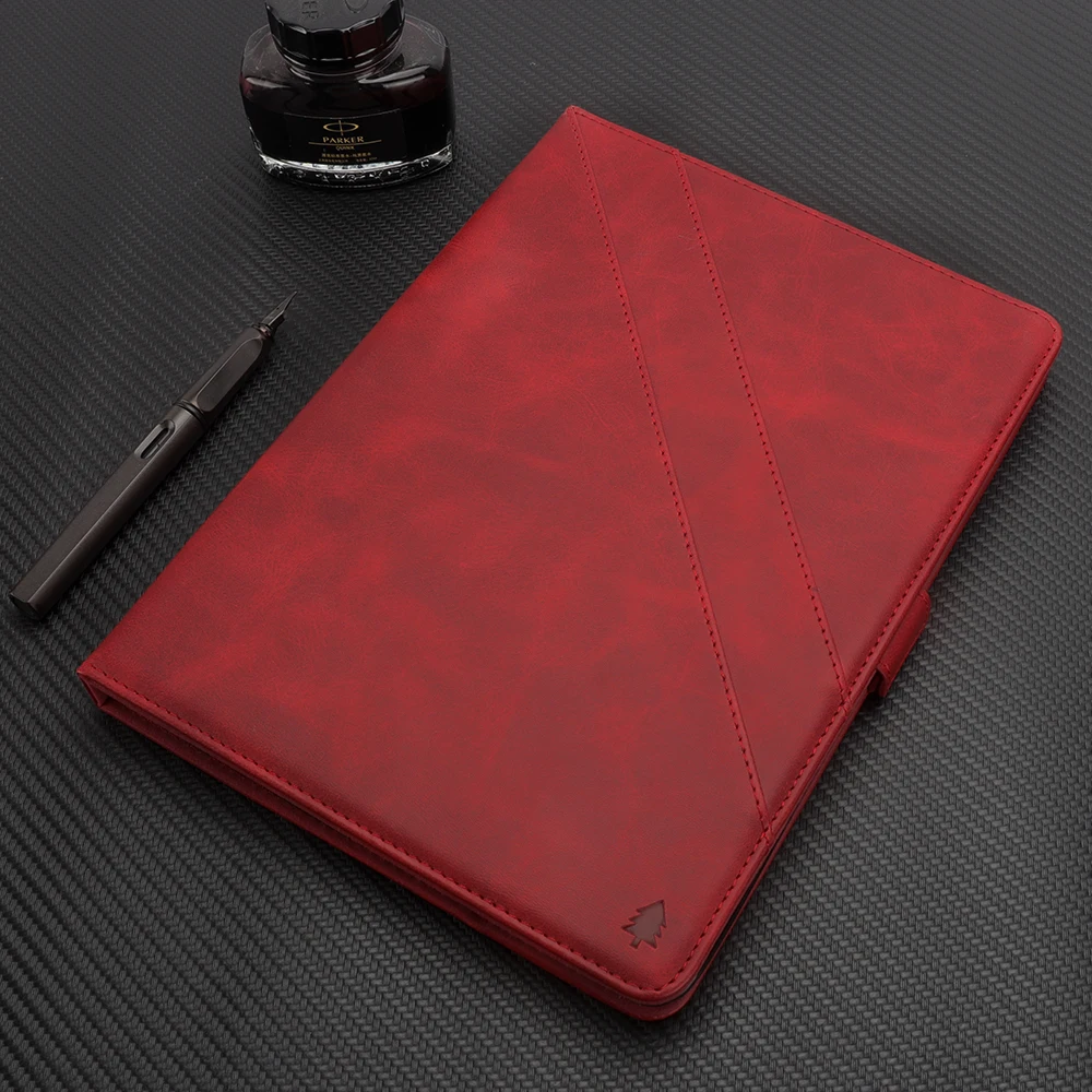 Кожаный чехол-подставка с двойной опорой для Apple iPad Pro 11, бумажник для денег, отделение для карт, держатель для ручки, Автоматический Режим сна/пробуждения, умный чехол