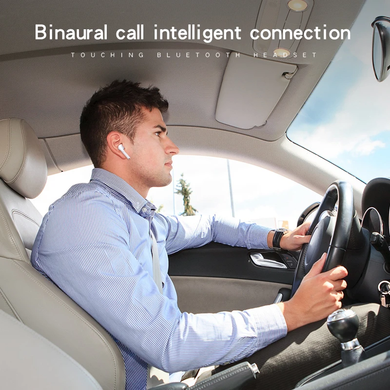 I20 TWS всплывающие Bluetooth 5 0 наушники 4D супер бас беспроводные для всех смартфонов PK
