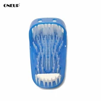 oneup foot file scrubber simple skin care products feet cleansing spa womens flip flops brush massager clean bathroom shower