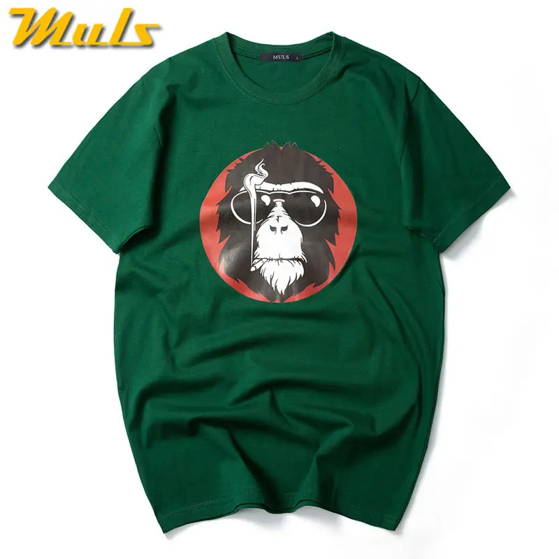 Мужские хипстерские футболки летние хлопковые с 3D-принтом быстросохнущие и