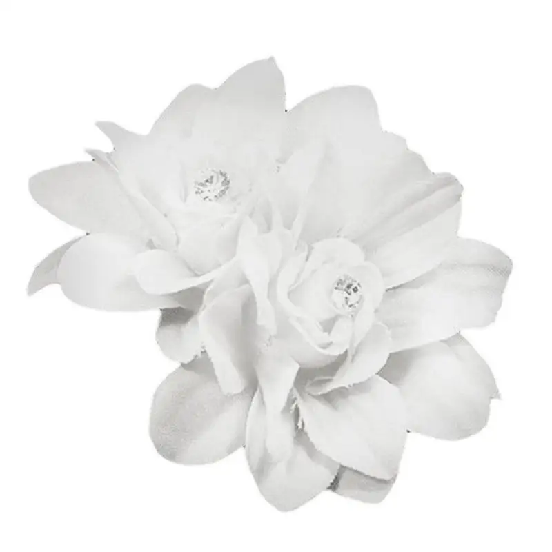 

6 Colors Flower Rhinestone wedding headdress dress dance show hair accessories
