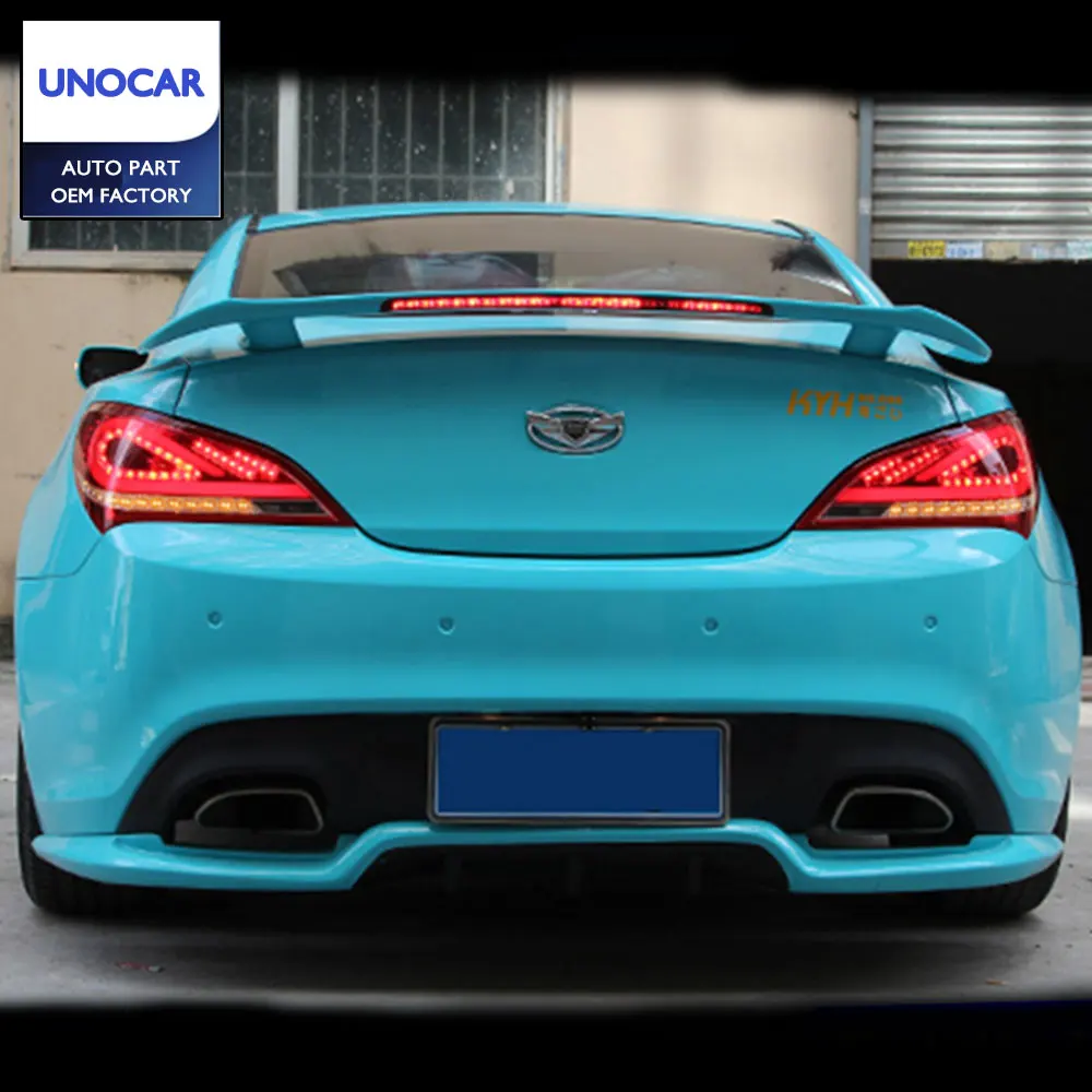 Для hyundai бытие Rohens купе задние фонари 2009-2012 светодиодный фонарь задний DRL + тормоз