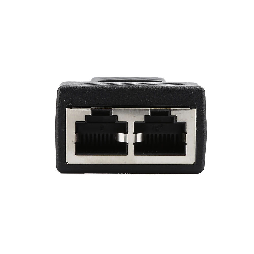 Разветвитель Zeadow RJ45 адаптер с 1 на 2 порта мама CAT5/CAT6 разъем Ethernet LAN разветвитель