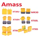 5 пар, штепсельные Разъемы Amass XT90 XT90H XT90S XT60 XT60L XT60H XT30U для мультикоптера, литий-ионный аккумулятор