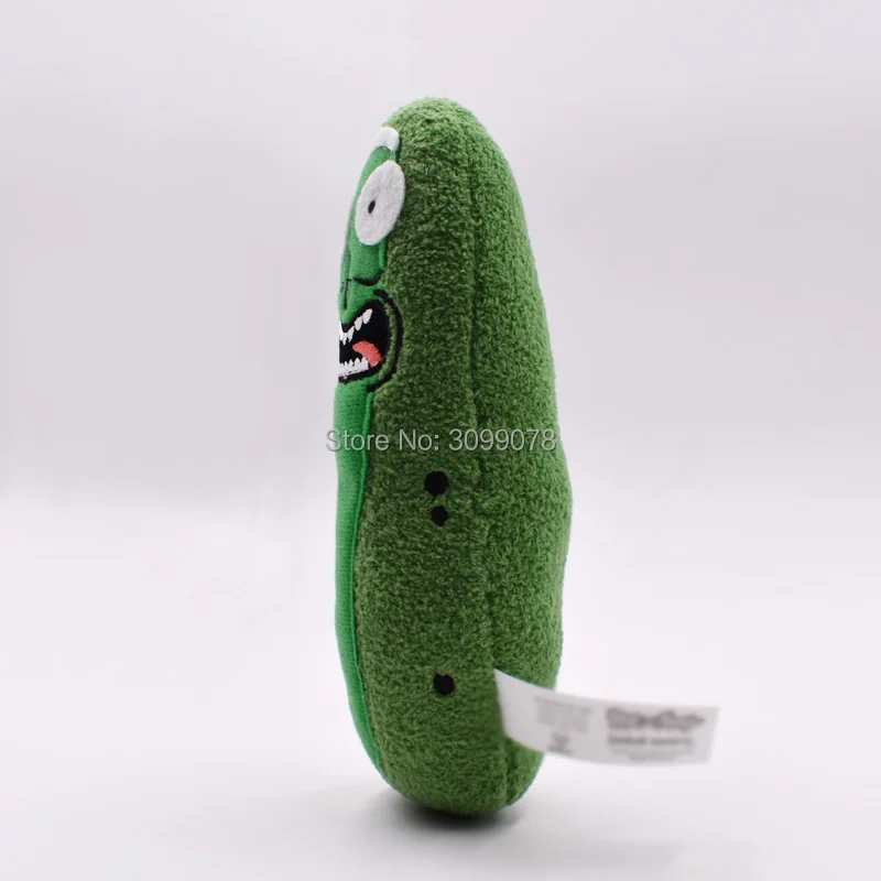 1 шт., 8 дюймов, 19 см, забавные плюшевые игрушки Rick marty Pickle Rick Kawaii, мягкая подушка, детская мягкая кукла, креативный Рождественский подарок для детей