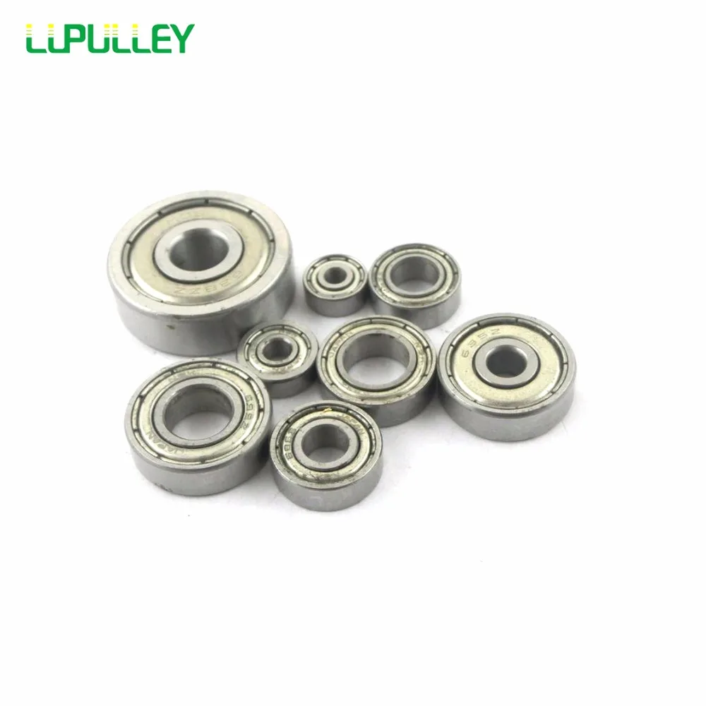 Миниатюрный шарикоподшипник LUPULLEY подшипники 623ZZ/624ZZ/625ZZ/626ZZ/627ZZ/628ZZ/629ZZ стальные