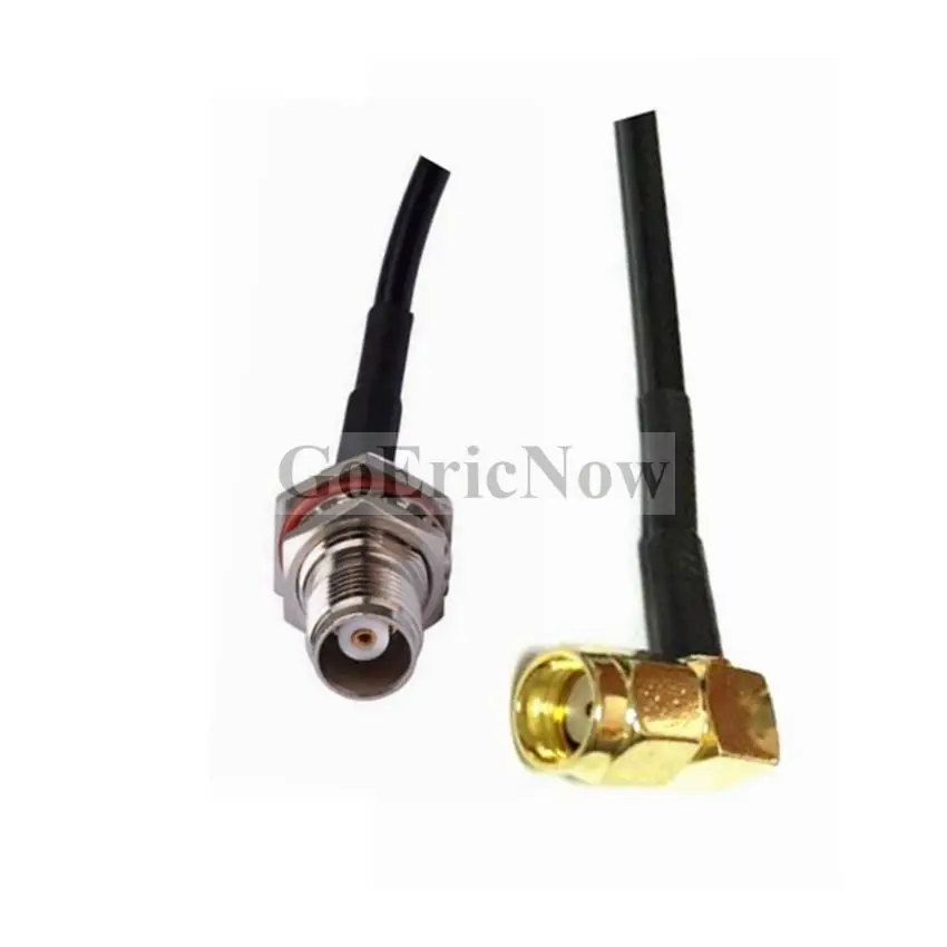 5 шт. RF коаксиальный кабель под прямым углом RP SMA мужчин и женщин тнк