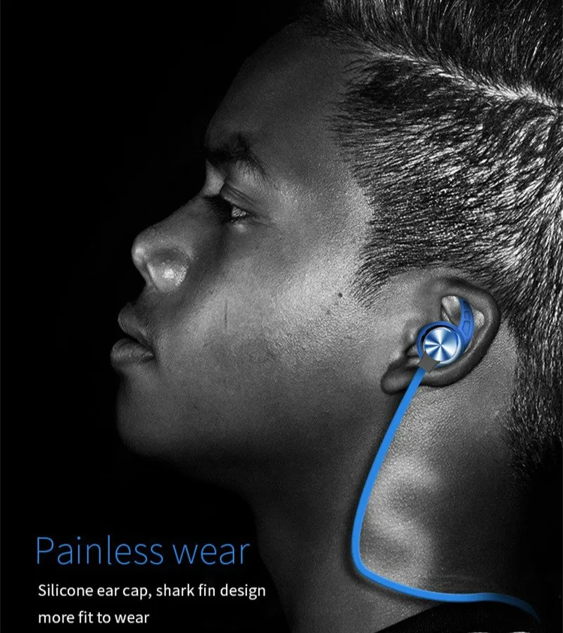 Bluetooth Беспроводные наушники с поддержкой TF карты, Спортивная гарнитура, стерео наушники с микрофоном для телефона Kulaklik