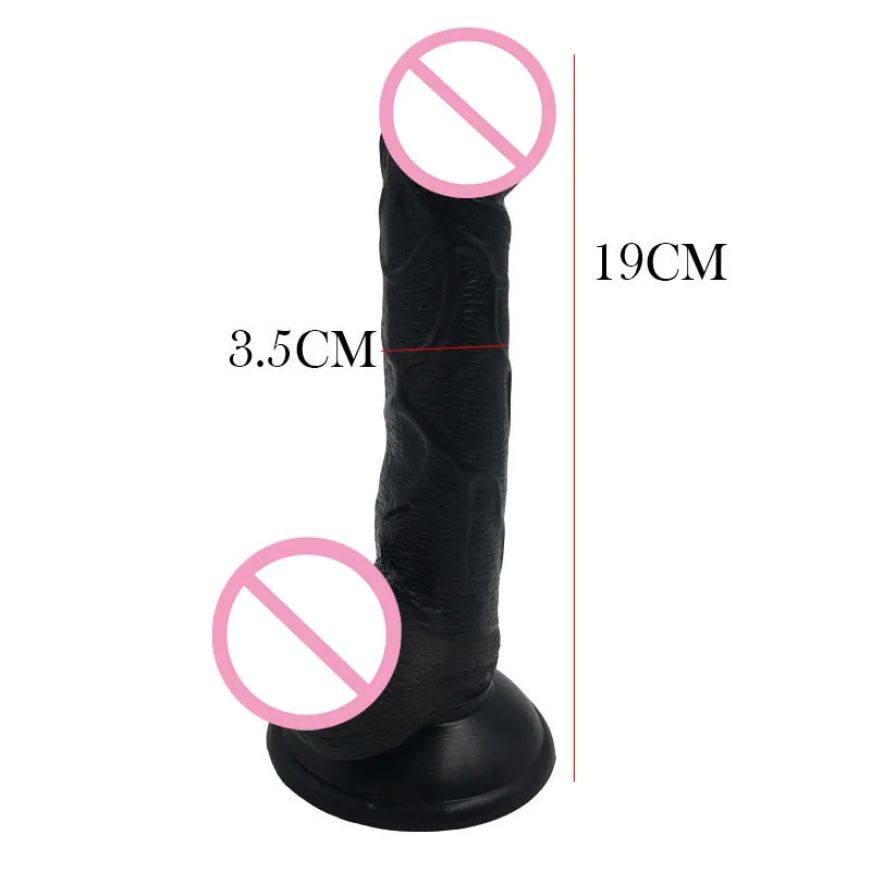 Realistic Dildos Anal Dildo Female Stimulation G-Spot Penis Erect Dick Cock Butt Plug with Suction Cup for Women | Красота и здоровье