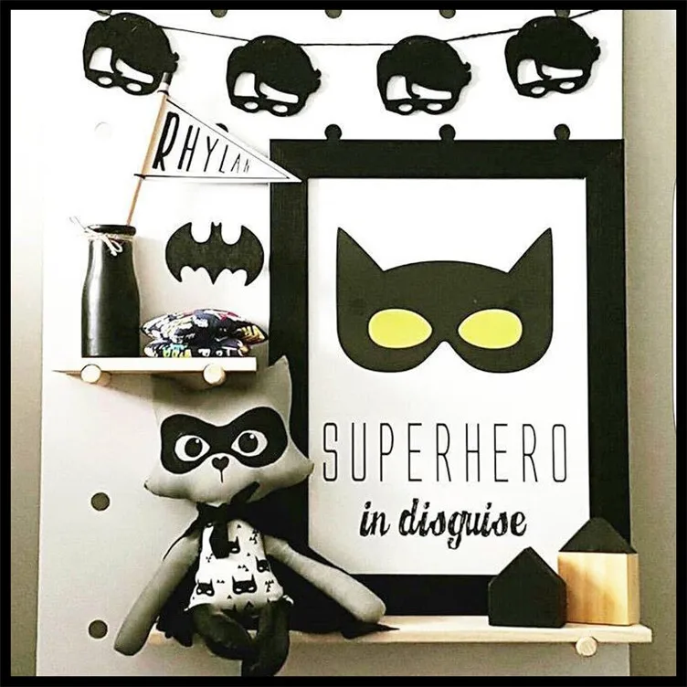 Новинка 2017 стильные деревянные чипсы аксессуары для украшения детской комнаты