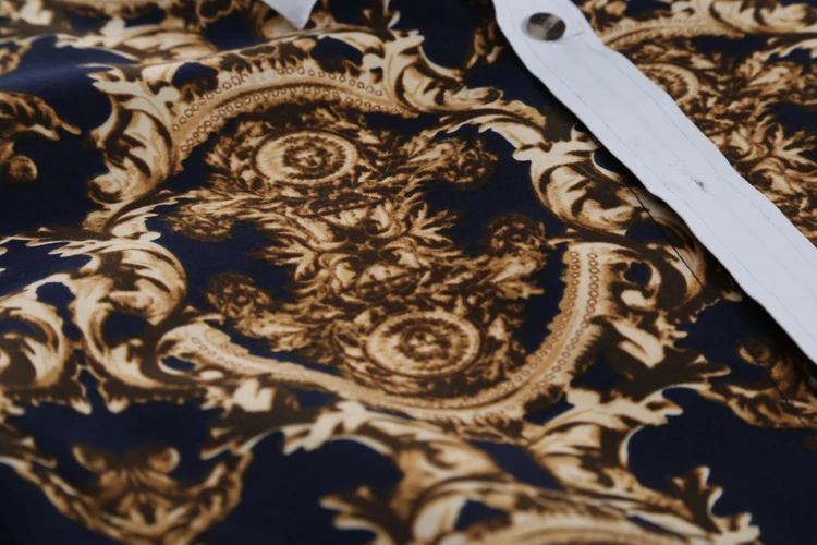 Модные брендовые мужские Рубашки для мальчиков лето Винтаж Slim Fit Футболка с