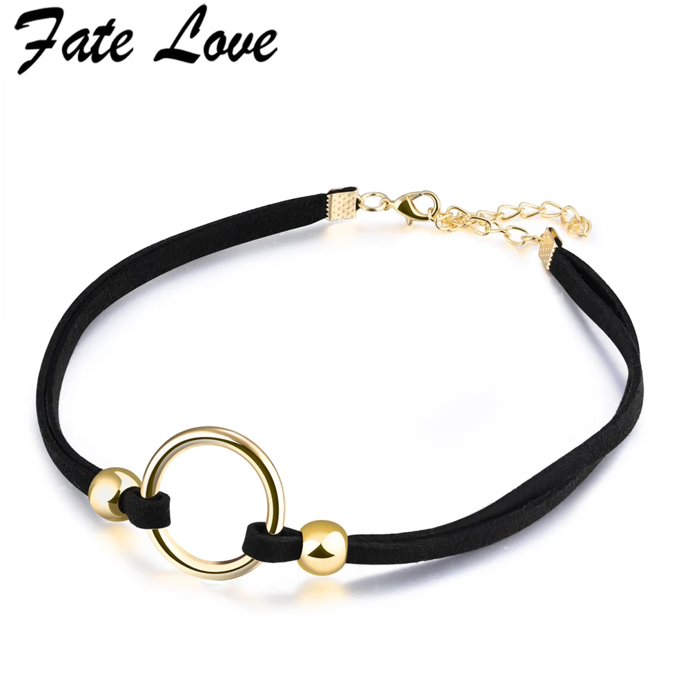 FATE LOVE 2017 колье с маленькими круглыми бусинами золотистого и серебряного цвета