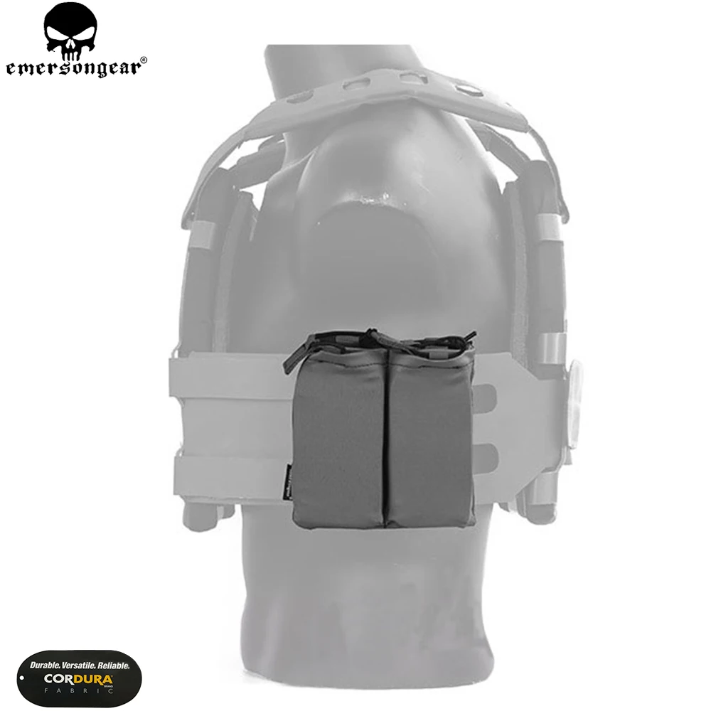 EMERSONGEAR5.56 двойной подсумок для SS Vest модульный Molle Mag подсумок для 5,56 журналов черный Coypte коричневый мешок EM6403