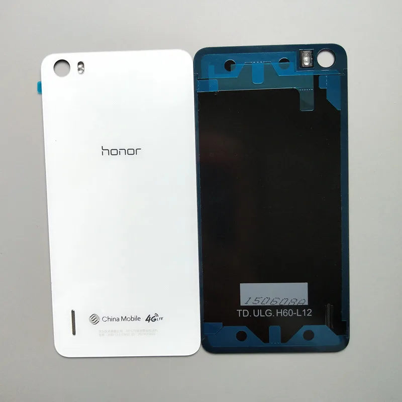 Оригинальный чехол на заднюю крышку для HUAWEI Honor 6 Сменный Чехол с клейкой