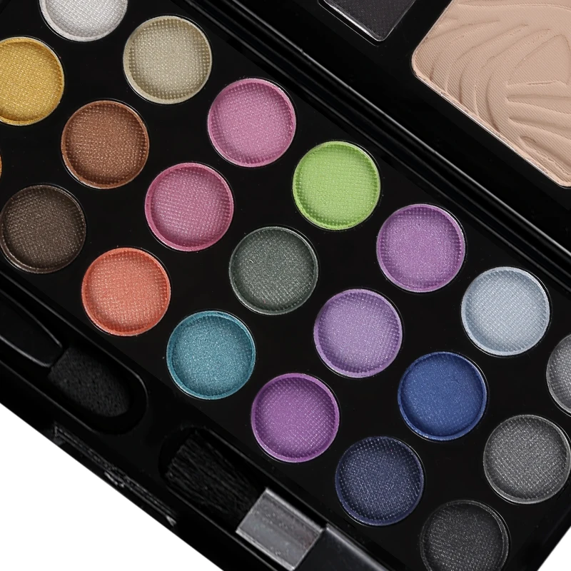 Профессиональный макияж комплект Многофункциональный 21 Цвет палитра теней 4